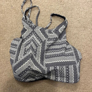 Xhilaration black bikini top XS